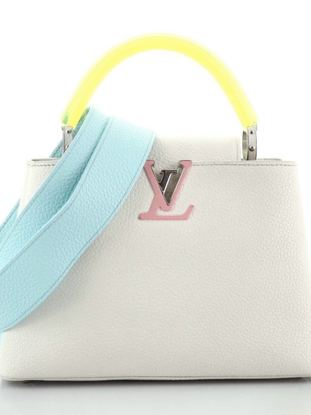 Louis Vuitton Capucines Bag leather with Plexiglass BB